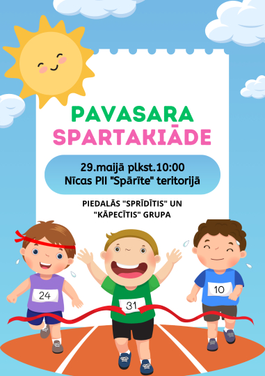 Pavasara spartakiāde.