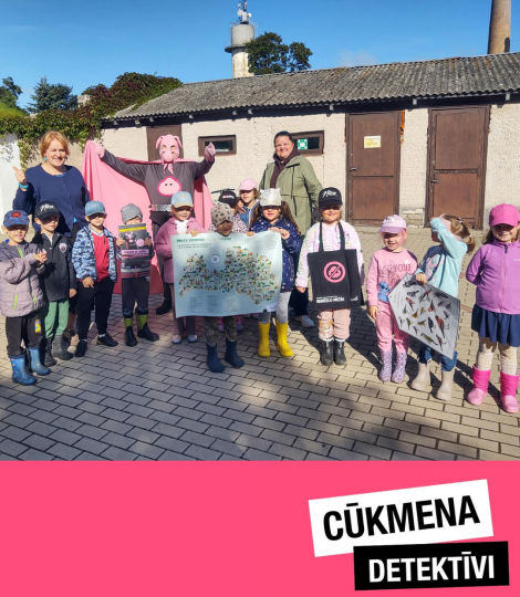 PIE MUMS CIEMOJAS CŪKMENS!
